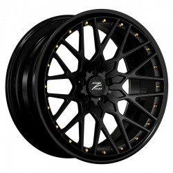 ZP.FORGED 18 Deep Concave | Matte Black / Gloss Black Lip